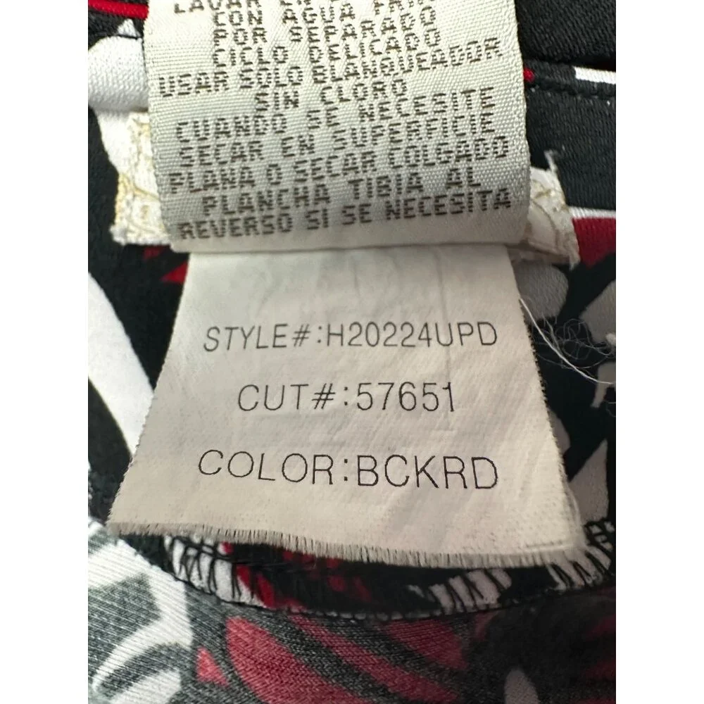 Vintage Y2K Speechless BabyDoll Top Large Black Red White Punk Fairy Grunge - Picture 7 of 9